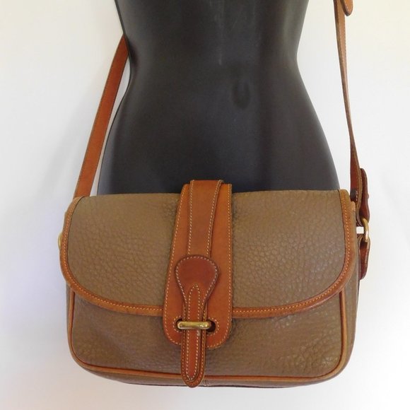 Dooney & Bourke Handbags - RARE VINTAGE DOONEY & BOURKE ESSEX FLAP BL…